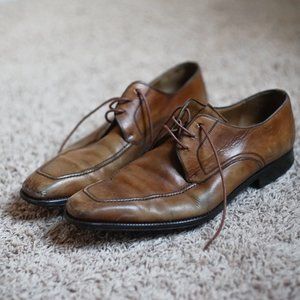 Magnanni Brown Oxford Dress Shoes